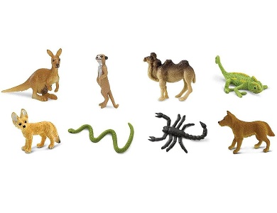 Tiere der Wste 8Teile