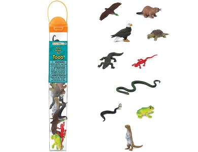 Safari Ltd. Tiere im und am Fluss (10Teile)