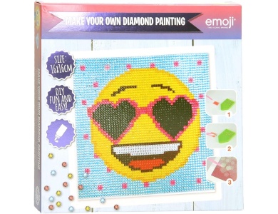 Sambro Emoji-Diamantgemlde  Brille