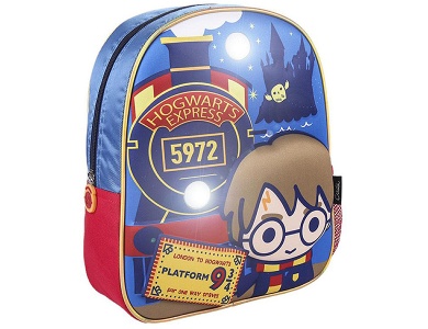 Harry Potter Rucksack 3D mit Licht 25x31x10cm