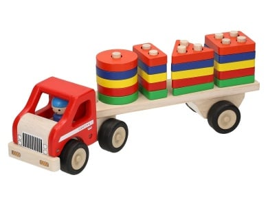 Lastwagen mit Sortierbrett