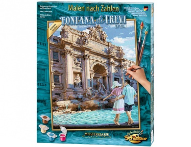 Schipper MNZ Fontana di Trevi in Rom