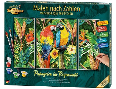 MNZ Papageien im Regenwald
