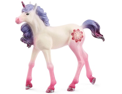 Mandala Einhorn Fohlen