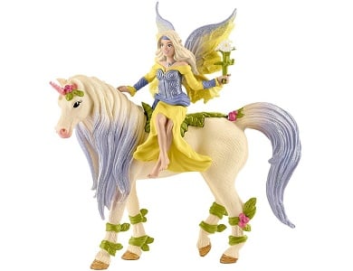 Sera mit Blüten-Einhorn