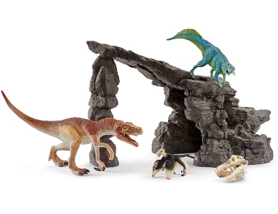 Dinoset mit Höhle