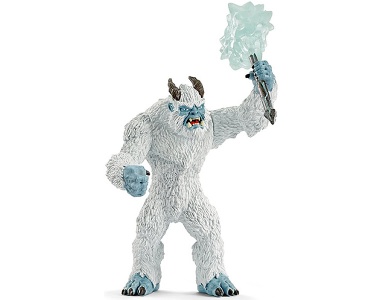 Eismonster mit Waffe