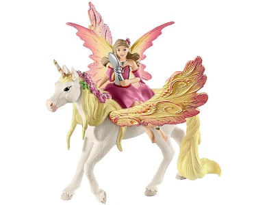 Feya mit Pegasus-Einhorn