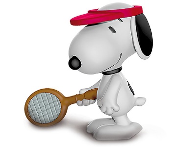 Snoopy Tennisspieler