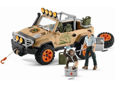 Schleich Gelndewagen mit Seilwinde