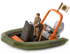 Schlauchboot mit Ranger
