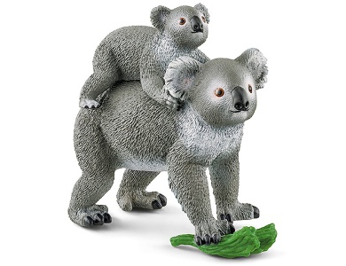 Koala Mutter mit Baby
