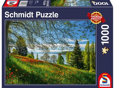 Schmidt Frhlingsallee zur Tulpenblte, Insel Mainau (1000Teile)
