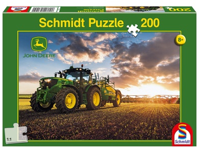 Schmidt Traktor 6150R mit Feldspritze (200Teile)