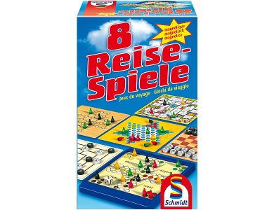 8 Reise-Spiele - Magnetisch
