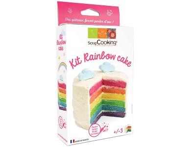 ScrapCooking Regenbogen Cake Kit