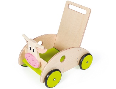 Lauflernwagen Kuh