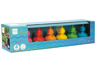 Angelspiel Enten bunt