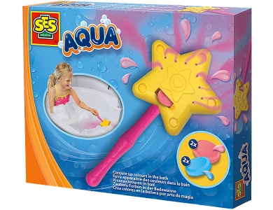 Zaubere Farben in der Badewanne