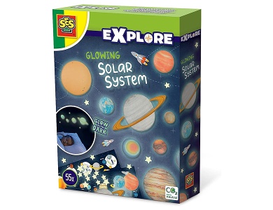 Sonnensystem Glowing