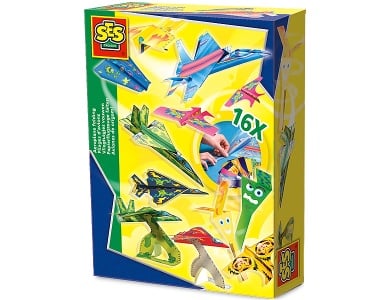 Papierflugzeuge falten