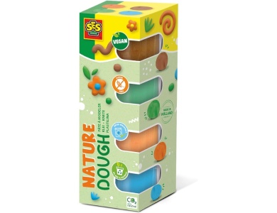 SES Kreativ Feel Good Clay Natur - 4 x 90 g