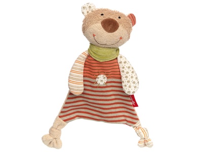 Schnuffeltuch, Organic-Bär 24cm