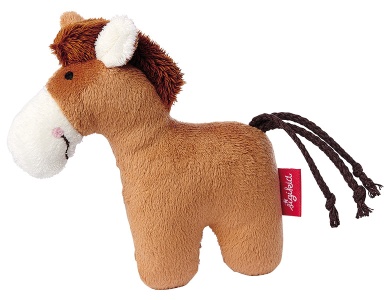 Rassel Pferd 13cm