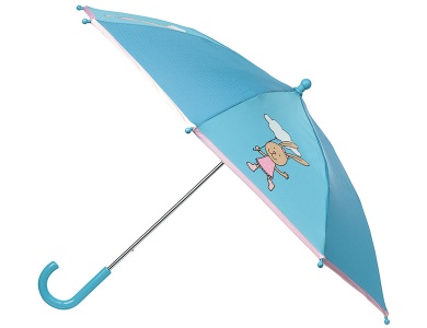 Regenschirm Hase Blau 75cm