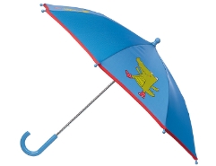 Regenschirm Kroko blau 75cm