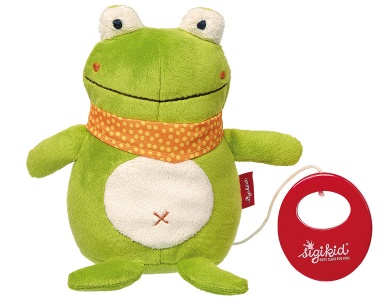 Spieluhr Frosch 16cm