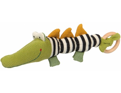 Strick-Greifling Krokodil 22cm
