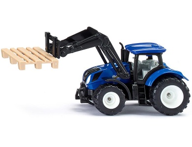 New Holland mit Palette 1:87