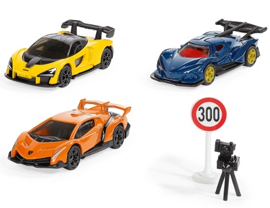 Geschenkset Supercars