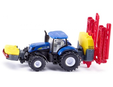 New Holland mit Pflanzenschutzspritze 1:87