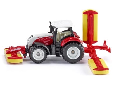 Siku Steyr mit Pttinger Mhwerk (1:87)