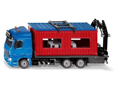 LKW mit Baucontainer
