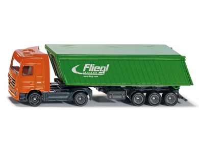 Siku 1075 Blister LKW mit Kippmulde, red/Yellow