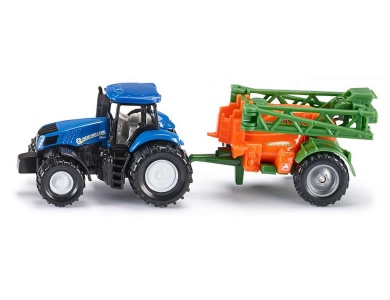 Traktor mit Feldspritze 1:87