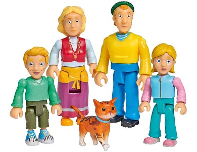 Familie Jones Figurenset