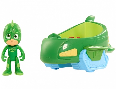 Gecko mit Geckomobil