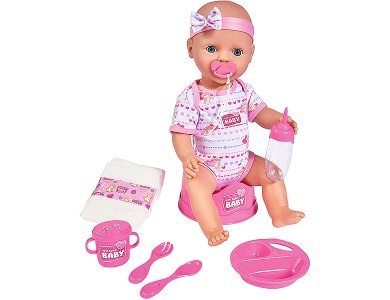 Babypuppe Rosa 43cm