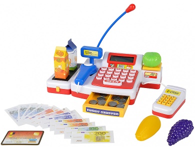 Supermarktkasse mit Scanner