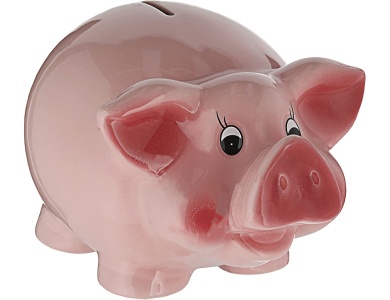 Cepewa Spardose Sparschwein XXL Rosa (25cm)