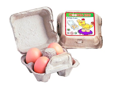 Eier im Eierkarton