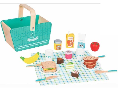 Picknick-Korb mit Zubehör