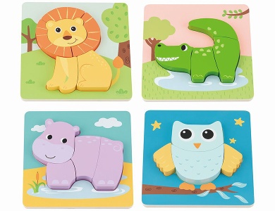 Set mit 4 Tieren