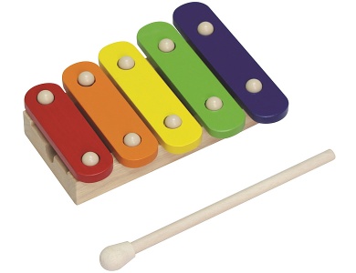 Xylophon aus Holz