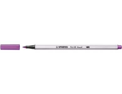 STABILO Pen 68 Brush 60 - Pflaumenviolett