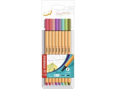 Stabilo Point 88 Fineliner, 8Stk.